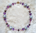 PURPLE LACE -  Gray pearls imported from Italy. 20" Gold-plated pewter toggle clasp. $78 